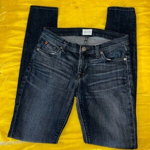 Hudson Size 25 Dark Wash Skinny Jeans